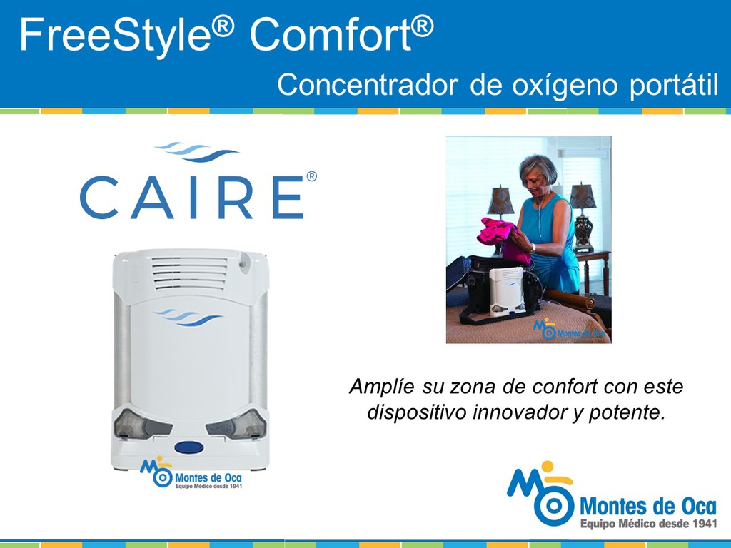 Concentrador de oxígeno portátil FreeStyle Comfort