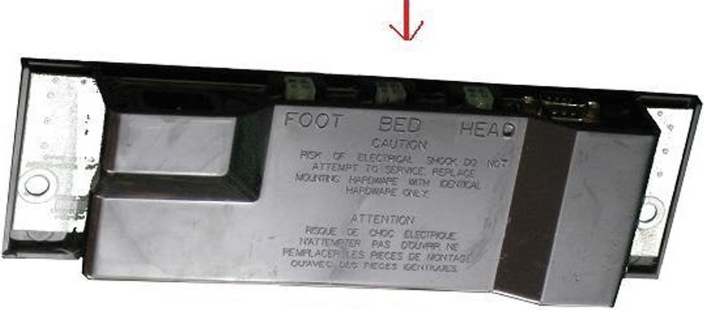 Cama eléctrica bariátrica: tarjeta electrónica de 3 motores